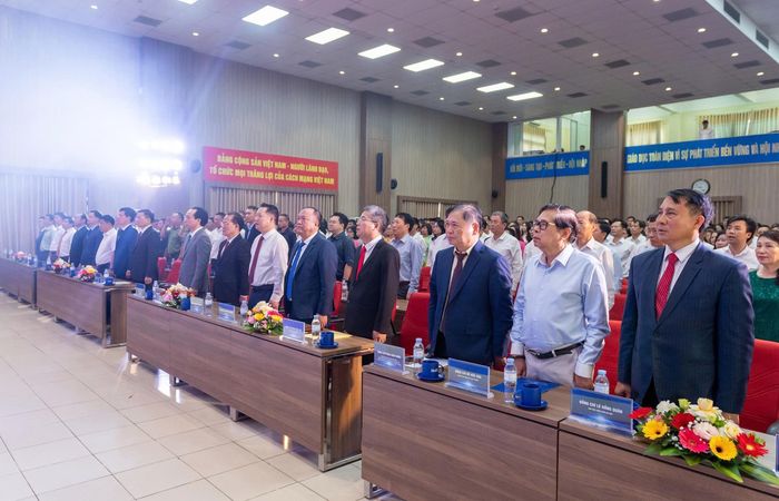 Toàn cảnh buổi lễ