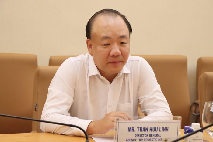 Ông Trần Hữu Linh, Cục trưởng Cục Quản lý và Phát triển thị trường trong nước (Bộ Công Thương).