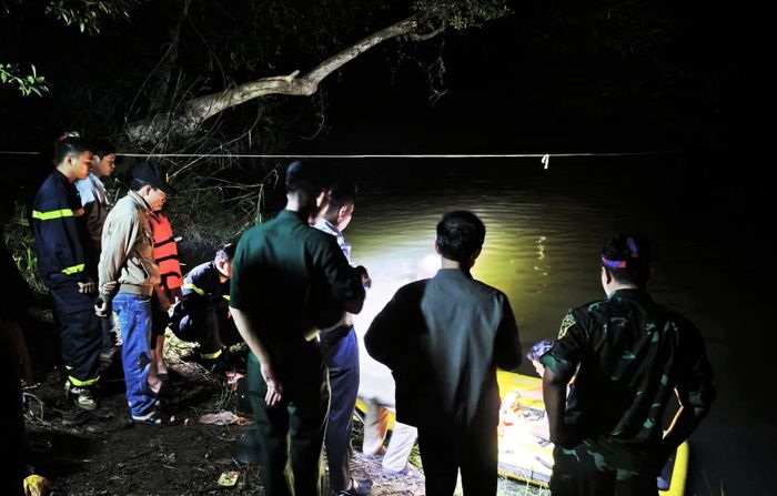 Vị trí hai anh em tử vong do đuối nước.
