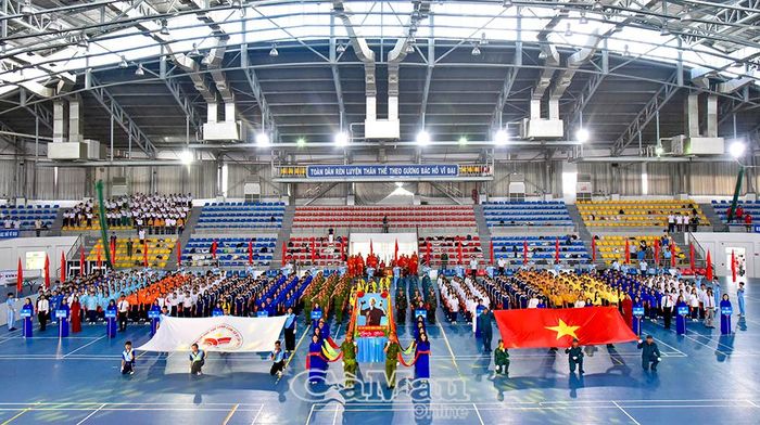  Đại hội Thê dục, Thể thao Cụm số 2 thu hút gần 900 vận động viên đến từ các phường: Bạc Liêu, Hiệp Thành và Vĩnh Trạch.