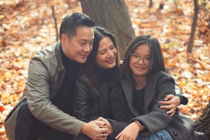 Cuộc sống hạnh phúc của Trần Vân Anh bên gia đình nhỏ tại Canada. (Ảnh: FBNV)