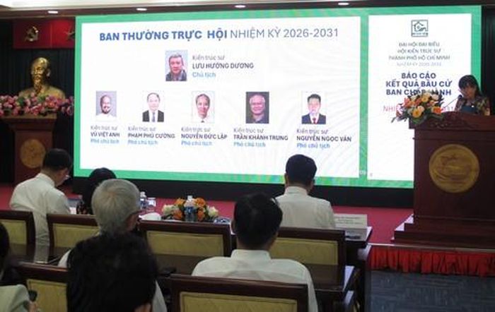 Công bố Ban thường trực Hội nhiệm kỳ 2026-2031.