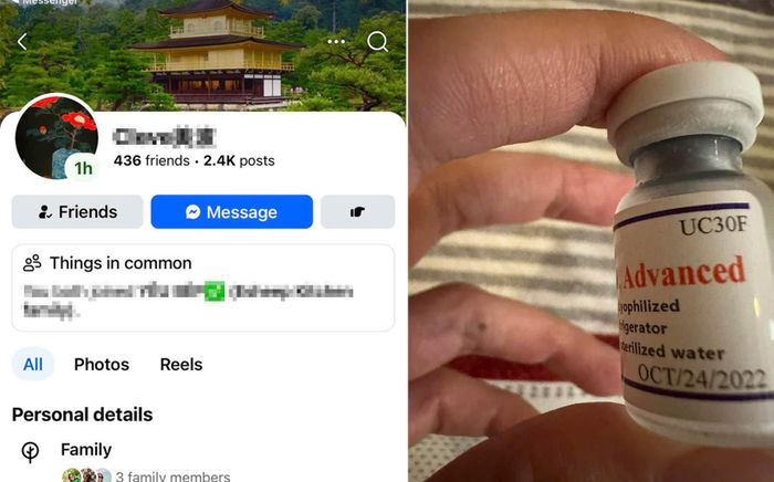 Sản phẩm bị hết hạn sử dụng do chủ tài khoản Facebook Cleve bán cho người tiêu dùng tại Việt Nam.