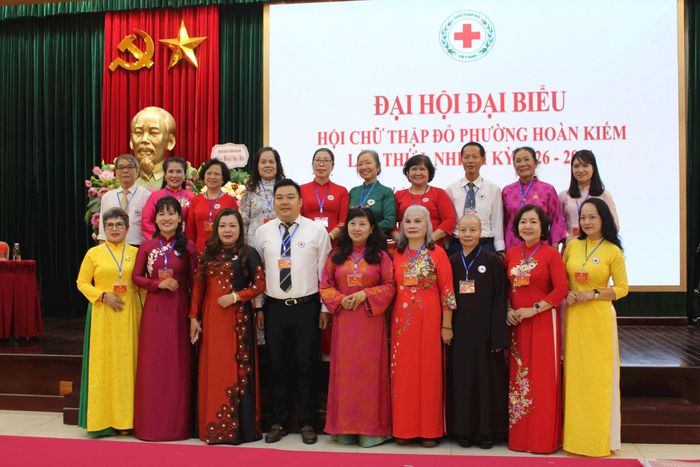 Ra mắt Ban Chấp hành Hội Chữ thập đỏ phường Hoàn Kiếm khóa I, nhiệm kỳ 2026 - 2031.