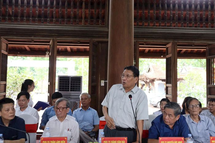 Đại biểu tham luận tại hội thảo. Ảnh: NM