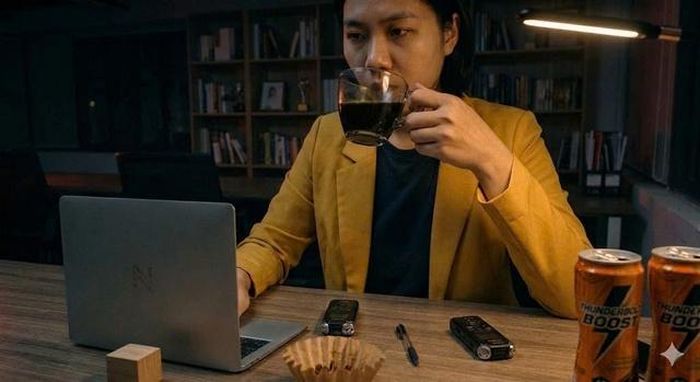 Đặc thù nghề báo gây đảo lộn nhịp sinh học của cơ thể.