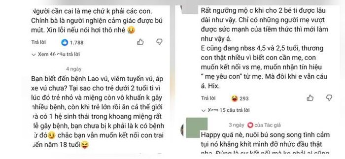 Những bình luận trái chiều trên mạng xã hội. Ảnh chụp màn hình.