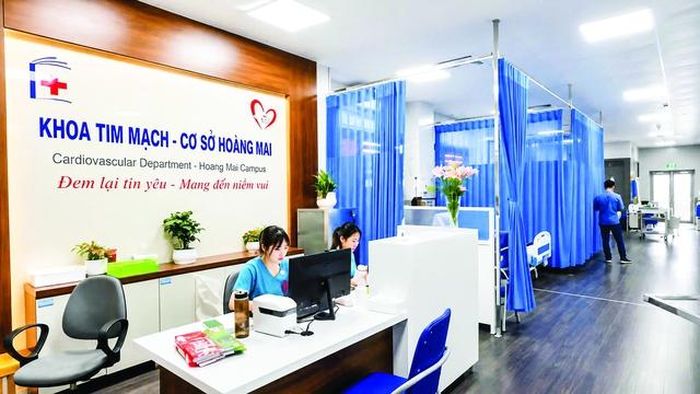 AI cũng hỗ trợ trong việc tiếp đón bệnh nhân. Ảnh: Quỳnh Mai.