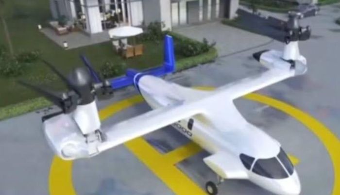 Mẫu trực thăng này thuộc nhóm phương tiện bay không người lái có thiết kế lai, kết hợp giữa cấu trúc khí động học của trực thăng và hệ thống điều khiển tự động.