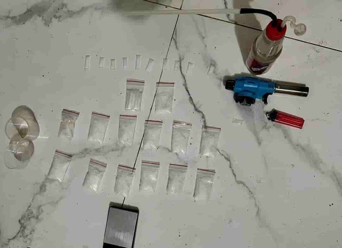 Tang vật của vụ án. Ảnh: CA Quảng Ngãi.