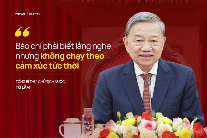  Tổng Bí thư, Chủ tịch nước nhìn nhận quá trình đổi mới báo chí cần đặt công chúng ở vị trí trung tâm. Công chúng số không chỉ tiếp nhận thông tin mà thường xuyên phản hồi, đặt câu hỏi, kiểm chứng ngược, góp ý, cung cấp dữ liệu và đòi hỏi báo chí minh bạch hơn. Trước hành vi này của công chúng số, Tổng Bí thư, Chủ tịch nước nhận định báo chí phải biết lắng nghe nhưng không chạy theo mọi cảm xúc tức thời. 