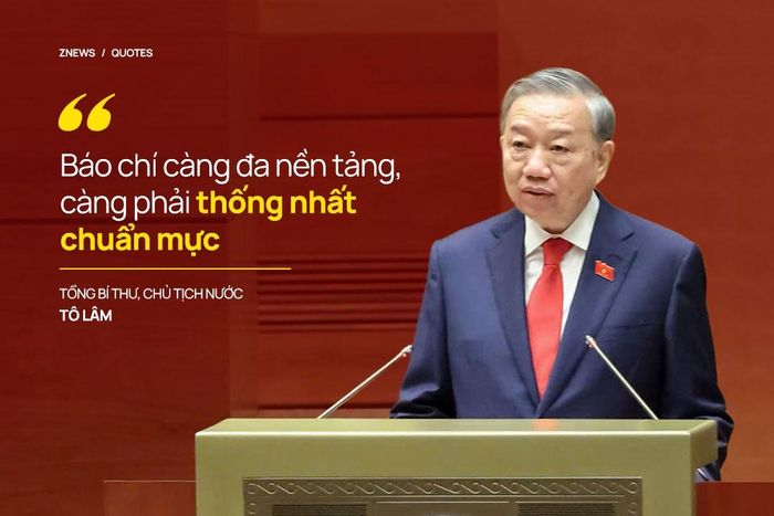  Theo cách tổ chức mới ấy, trong tòa soạn, mỗi tác phẩm cần được nhìn như một sản phẩm thông tin có mục tiêu rõ ràng; mọi hình thức thể hiện phải cùng tuân thủ một chuẩn mực: chính xác, nhân văn, có kiểm chứng, có trách nhiệm; tránh tình trạng nghiêm túc trên trang chính nhưng dễ dãi trên nền tảng phụ. Tổng Bí thư, Chủ tịch nước nêu yêu cầu "Báo chí càng đa nền tảng, càng phải thống nhất chuẩn mực". 