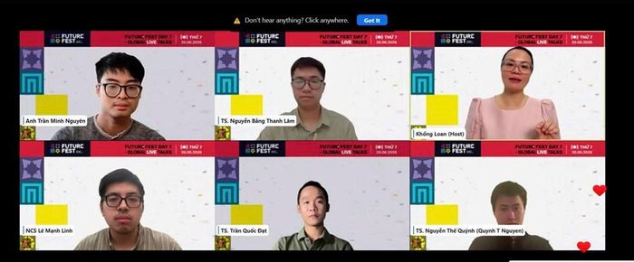 Chuyên gia chia sẻ tại phiên đối thoại