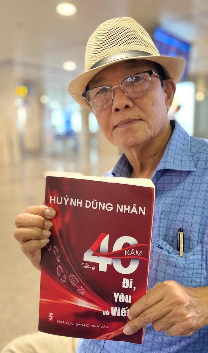 Nhà báo Huỳnh Dũng Nhân và cuốn hồi ký “40 năm đi, yêu và viết” của ông