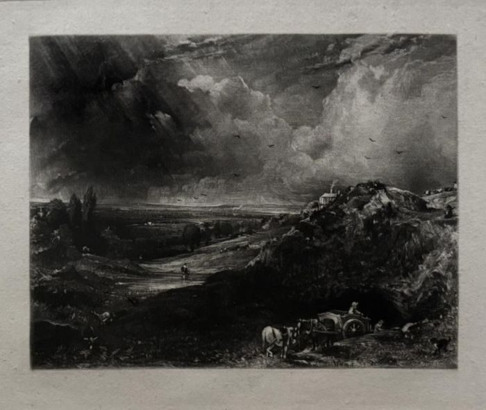 Bản in mezzotint được thực hiện cùng nghệ nhân in tranh David Lucas, đem đến góc nhìn ít được biết đến về John Constable