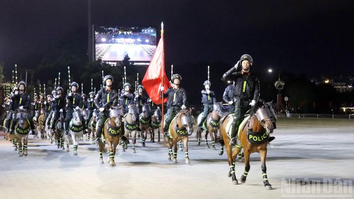 Biểu diễn kỵ binh.