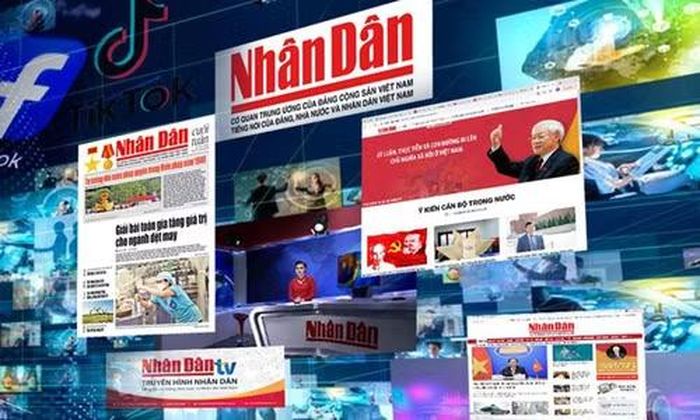 Chuyển đổi số ở Báo Nhân Dân.
