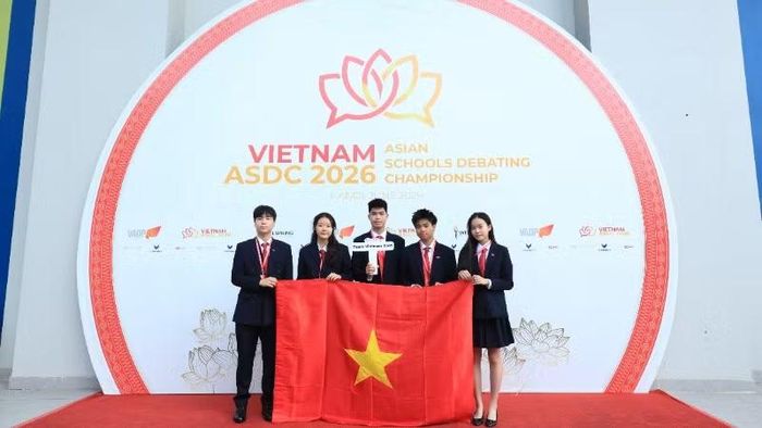 Giải đấu ASDC 2026 thu hút những học sinh đam mê bộ môn tranh biện.
