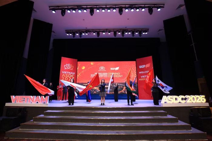 Quang cảnh lễ khai mạc ASDC 2026.