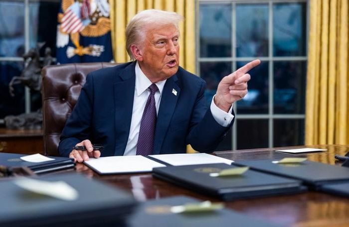 Tổng thống Mỹ Donald Trump. Ảnh: Bloomberg