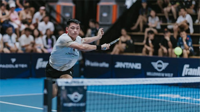 Trương Vinh Hiển dừng chân tại bán kết giải pickleball ở Bắc Kinh. Ảnh: PPA Asia