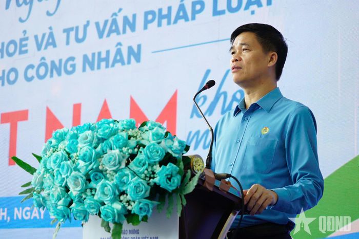Đồng chí Ngọ Duy Hiểu phát biểu khai mạc.