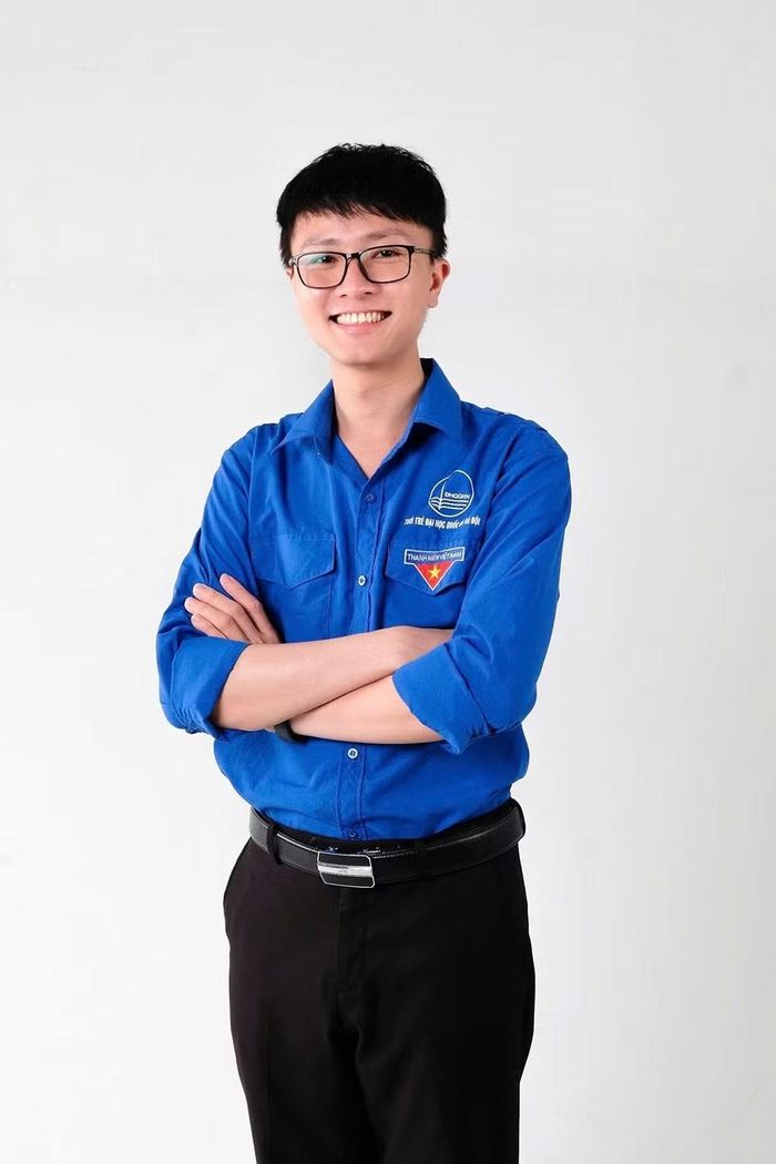 Anh Nguyễn Trung Đức - Ủy viên Ban Chấp hành Đoàn ĐHQG Hà Nội, Phó Bí thư Đoàn Thanh niên trường ĐH KHXH&amp;NV.