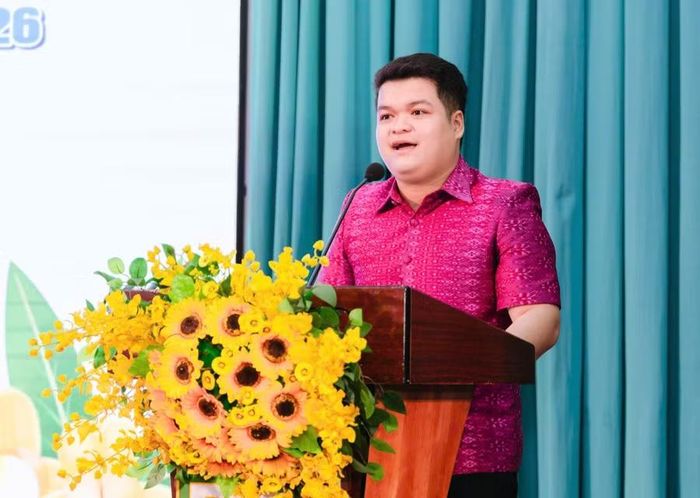 Ly Heng - Sinh viên năm 2, Trường Đại học Y khoa Phạm Ngọc Thạch (Sinh viên Campuchia) chia sẻ cảm xúc.