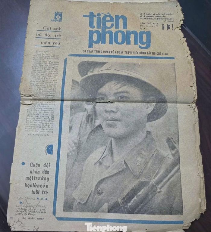 Tờ Báo Tiền Phong xuất bản cách đây gần nửa thế kỷ.
