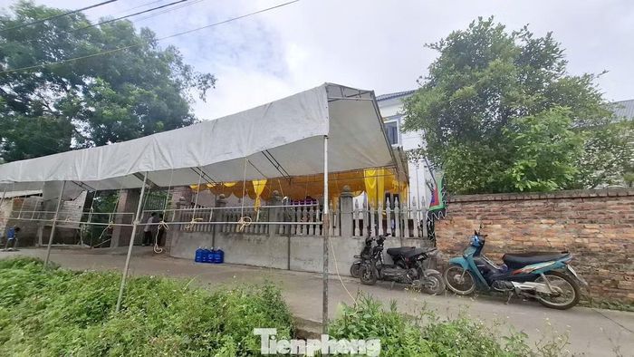 Khu vực xảy ra vụ án.