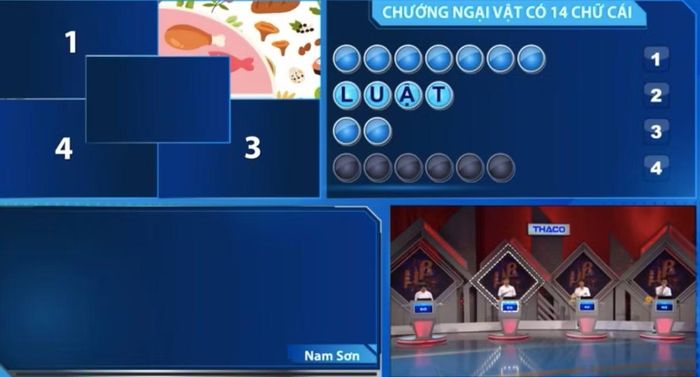 Nam Sơn giải mã ẩn số chướng ngại vật.