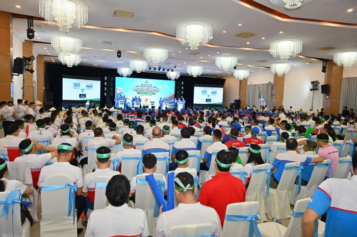 Toàn cảnh hội trường thi lý thuyết