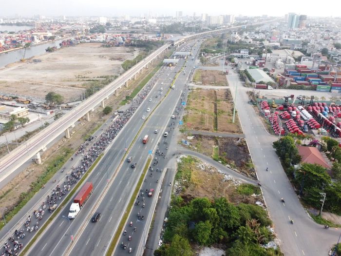 Đề xuất tăng hệ số sử dụng đất quanh các nhà ga TOD ở TP.HCM. Ảnh: Gia Linh