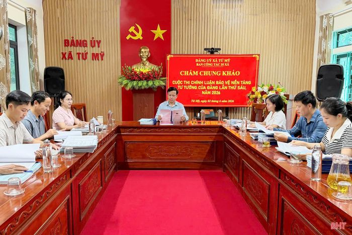 Qua 2 vòng sơ khảo và chung khảo, Ban Tổ chức cuộc thi Đảng bộ xã Tứ Mỹ đã lựa chọn 50 tác phẩm có chất lượng để thực hiện các bước thẩm định theo quy định.