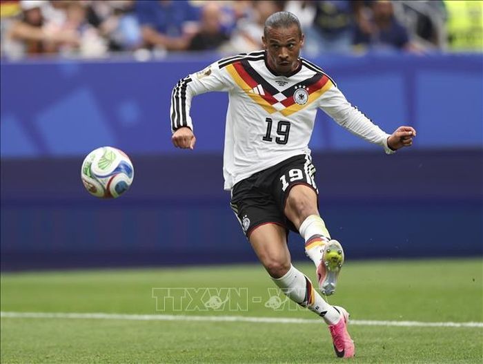 Tiền vệ Leroy Sane của đội tuyển Đức. Ảnh: THX/TTXVN