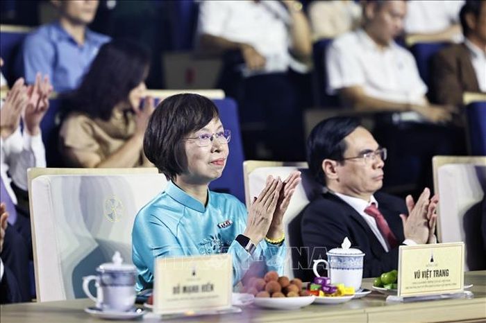 Đại biểu dự Lễ trao giải. Ảnh: Doãn Tấn/TTXVN