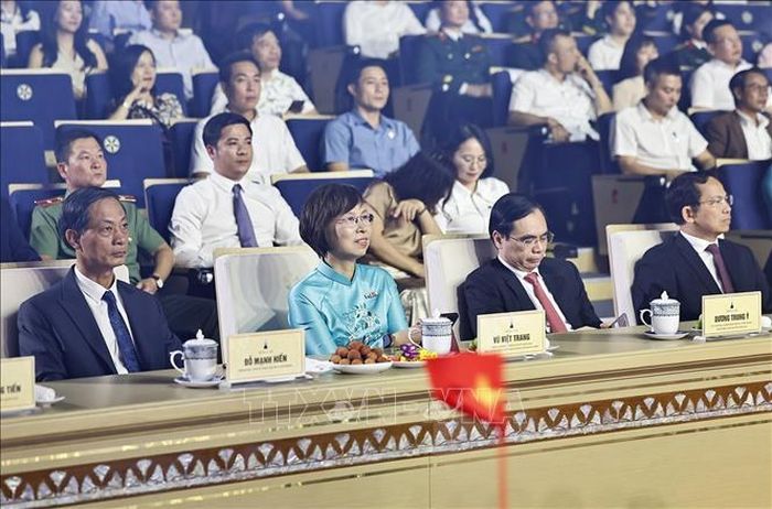 Đại biểu dự Lễ trao giải. Ảnh: Doãn Tấn/TTXVN