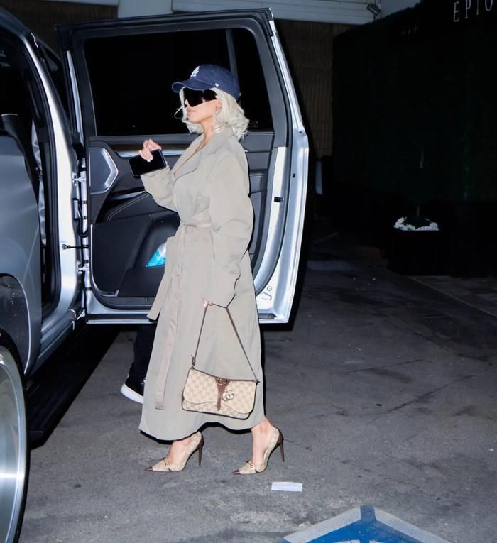 Hình ảnh mới đây của người mẫu Kim Kardashian.