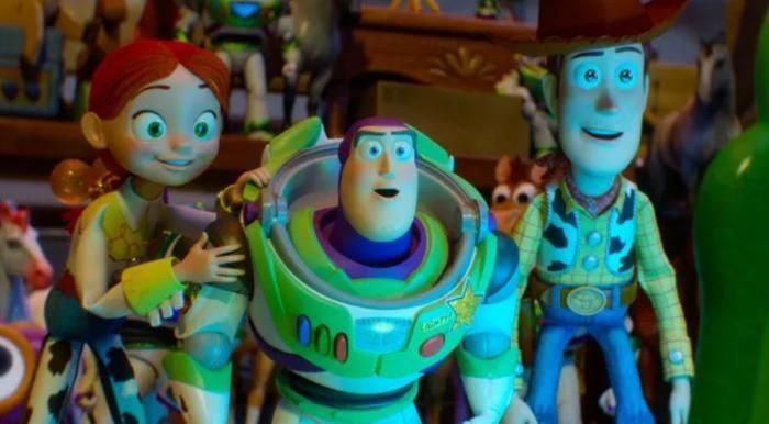 Jessie, Buzz Lightyear và Woody trong Toy Story 5. Ảnh: Disney