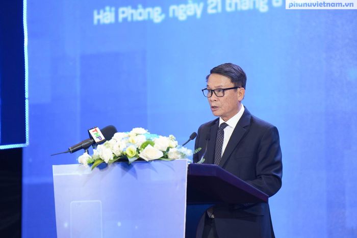 Ông Nguyễn Đức Lợi, nguyên Ủy viên Trung ương Đảng, Phó Chủ tịch Thường trực Hội Nhà báo Việt Nam, Trưởng Ban Tổ chức Hội Báo toàn quốc 2026, phát biểu