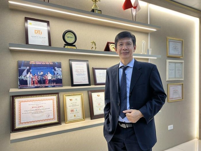 Ông Nguyễn Quốc Khánh, Chủ tịch HĐQT kiêm Tổng giám đốc DTJ Group. Ảnh: NVCC