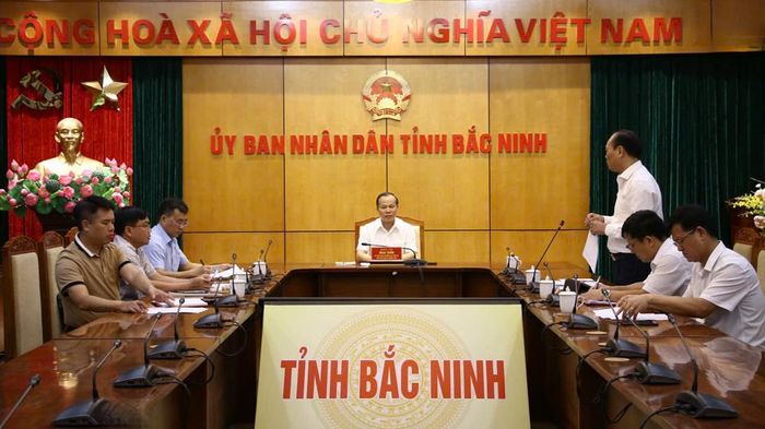 Quang cảnh buổi làm việc.
