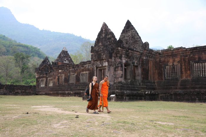 Quần thể di sản văn hóa thế giới Wat Phou (Champasak, Lào) là một trong những điểm đến du lịch hấp dẫn. Ảnh: ALĂNG NGƯỚC
