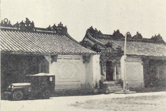 Mặt tiền chùa Ông Chú, chùa Bà Mụ. Nguồn: Ảnh lưu trữ Trung tâm Bảo tồn Di sản Văn hóa Thế giới Hội An