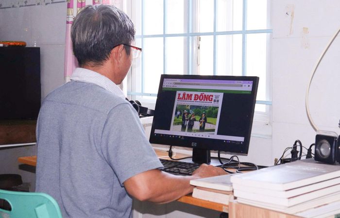 Ông Nguyễn Duy Thỉnh cho rằng, thông tin trên Báo và Phát thanh, Truyền hình Lâm Đồng có chiều sâu, có sức lan tỏa mạnh mẽ