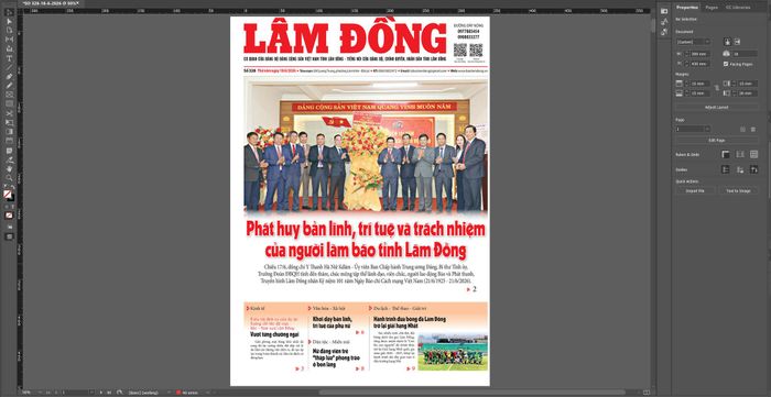 Ấn phẩm của Báo và PTTH Lâm Đồng