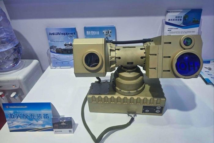 Vũ khí laser phòng không chiến thuật "Lợi Kiếm III" (Lijian III) của Trung Quốc. Ảnh: SCMP