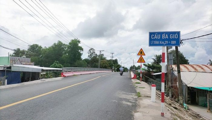 Một đoạn đường Ninh Quới - Ngan Dừa đã đưa vào sử dụng. (Nguồn: Báo Xây dựng).