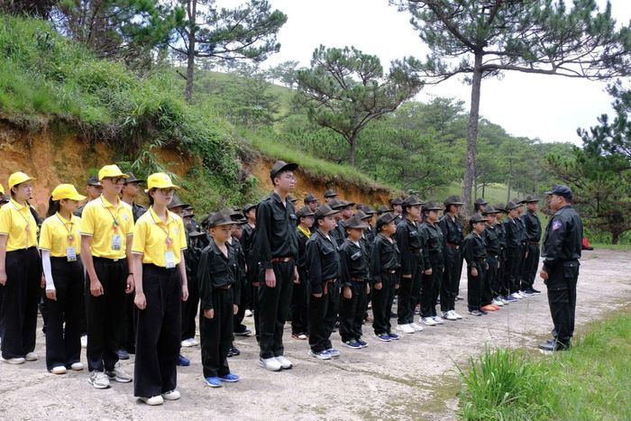 Các “chiến sĩ nhí” sẽ được học điều lệnh, tác phong công an