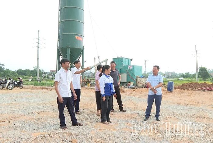 Nút giao IC5 trên tuyến cao tốc Nội Bài - Lào Cai đang triển khai thi công xây dựng.